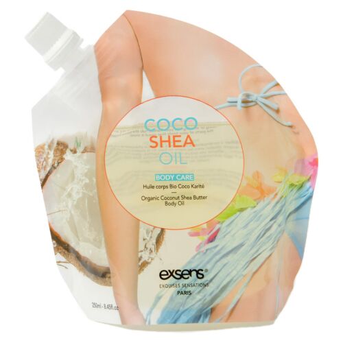Exsens Kokosolie Shea Butter 250 ml voor diepe hydratatie