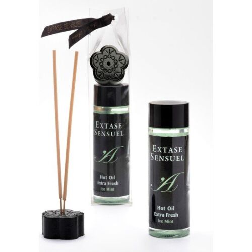 Massageolie Extase Sensual met koud-warm effect en muntensmaak