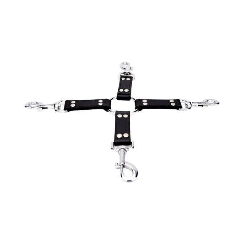 Beperkingen Bound Leather 4 Way Hog Tie