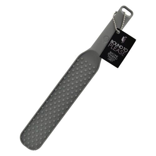 Spanking Paddle Bound to Please met textuur en gladde kant