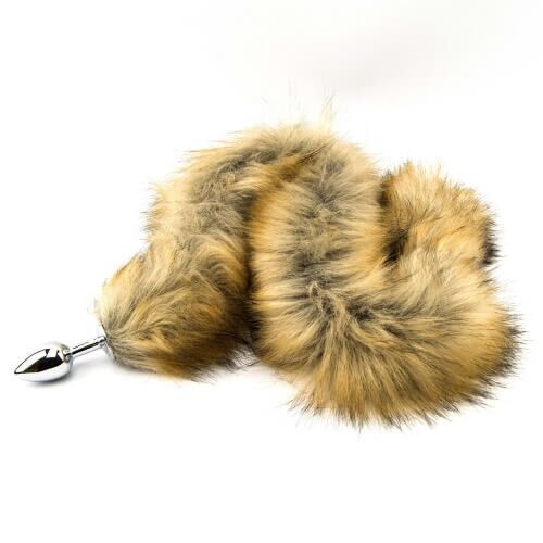 Buttplug Furry Fantasy met rode vosstaart