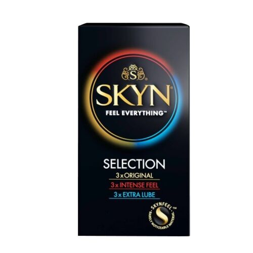 Condoom Mates SKYN Selection 9 Pack met extra glijmiddel