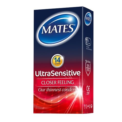 Condoom Mates Ultra Sensitive 14-Pack