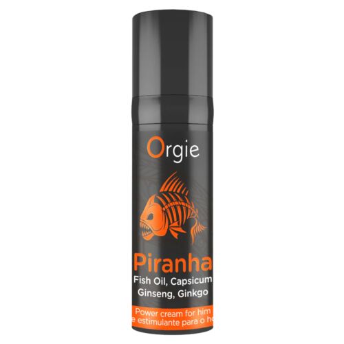 Stimulatiecrème Orgie Piranha - Snelle actie met warmtegevoel