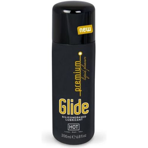 Lubricant HOT Premium Silicone Glide 200ml - Duurtijdige glij