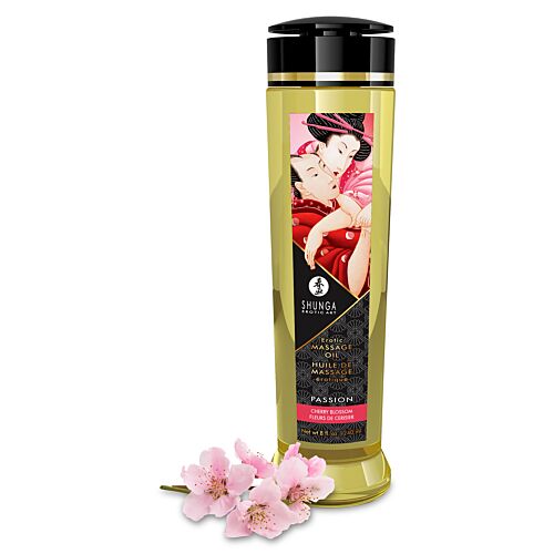 Shunga Massageolie Cherry Blossom met vitamine E