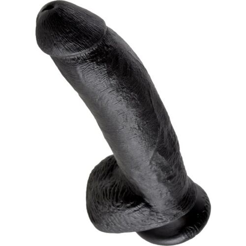 Dildo KING COCK 22.9 CM met ballen