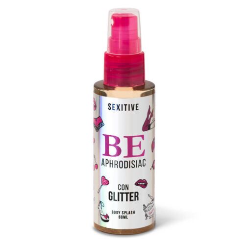 Body Splash SEXITIVE Be met Feromonen en Glitter
