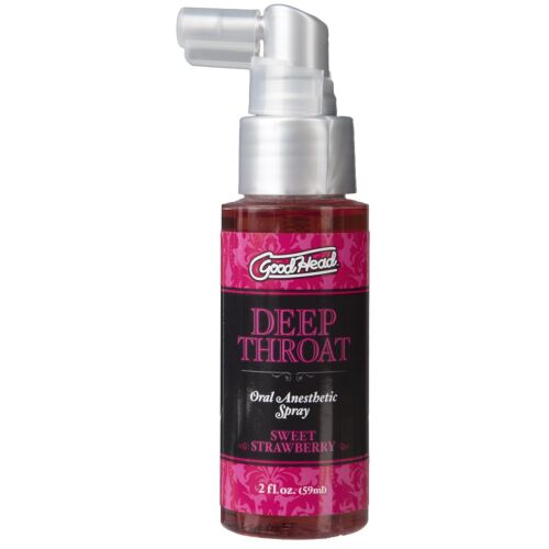 Doc Johnson Deep Throat Spray Aardbei 59 ml