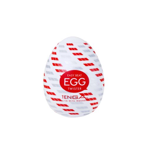 Masturbator Tenga EGG TWISTER met Spiral Textuur