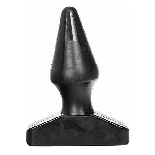 ALL BLACK Anaal Plug 16 cm kegelvorm