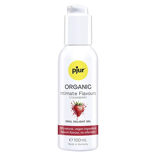 Smaakgel Pjur ORGANIC Intimate Flavours Strawberry