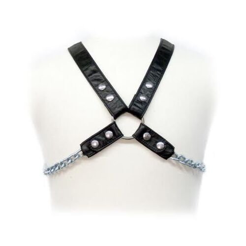 Arneses voor mannen Leather Body Chain Harness II