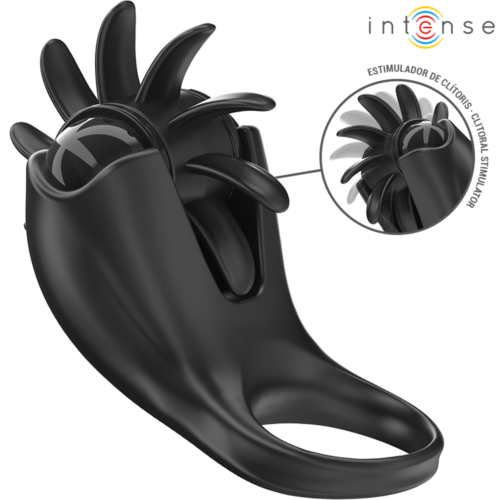 Vibrerende Ring INTENSE MABEL met Clitorisstimulator