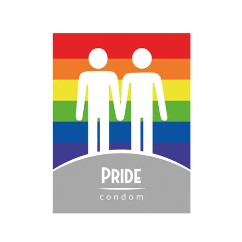 Condoom Dildos Assorted PRIDE per stuk