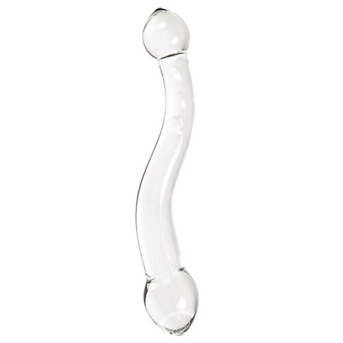 Dildo S Pleasures Crystal POLARIS met dubbele punt