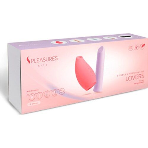 Lovers Kit S Pleasures Kits - Stimulator en Vibrator