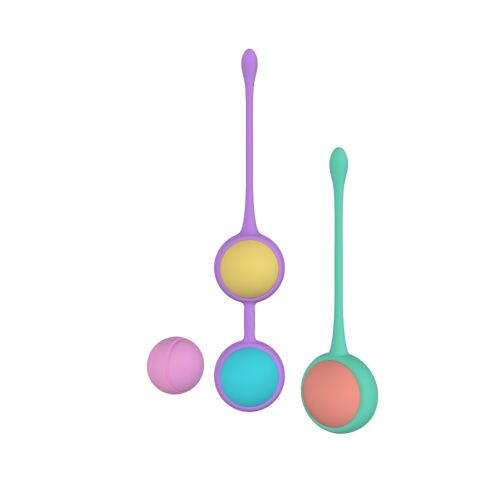 Kegel Training Balls Loviux Set met 4 Gewichten