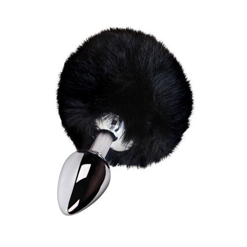 Anaalplug S Pleasures Metal LUA met pompom
