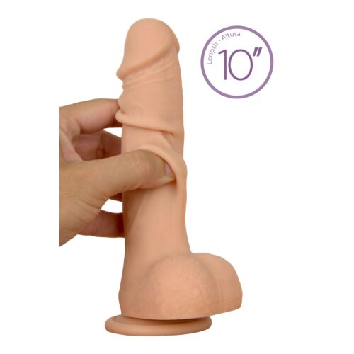 Dildo S Pleasures Realistic RICARDO 10" met testikels