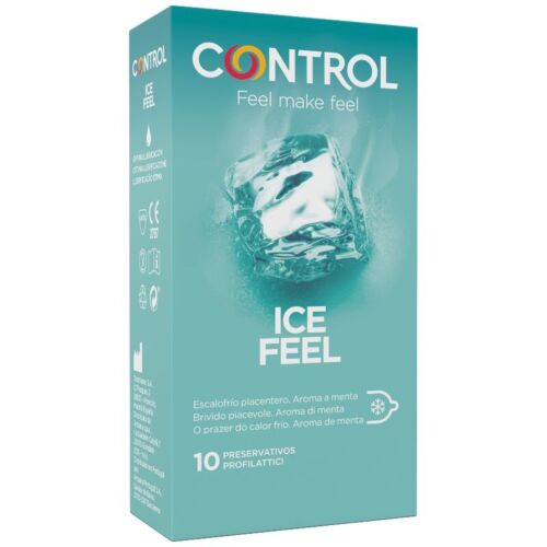 Control Ice Feel Preservatieven met Koude Effect