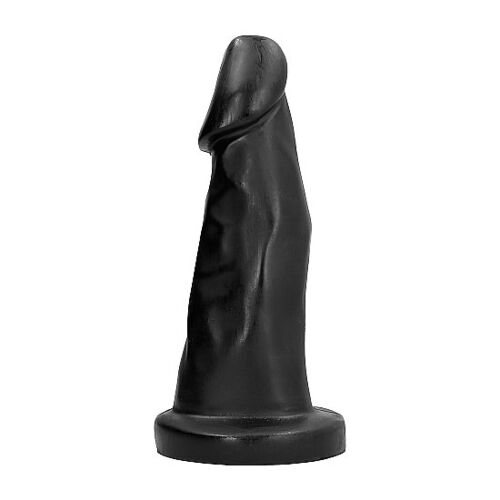 Dildo ALL BLACK DONG 27 CM - Hypoallergene Silicona