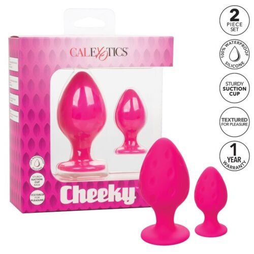 Plug anal CALEXOTICS Cheeky Plugs met ventosa