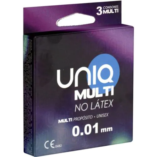 Condooms UNIQ MULTI - Extreem dun en latexvrij