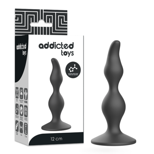 Anal Plug ADDICTED TOYS 12 cm met praktische grip
