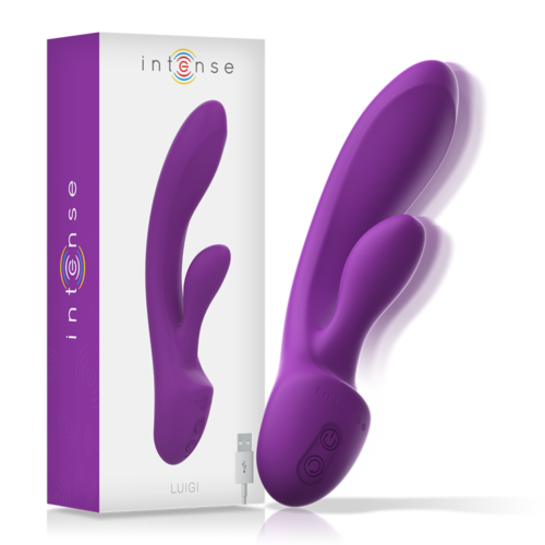 Vibrator INTENSE HI-TECH Luigi met dubbele stimulatie