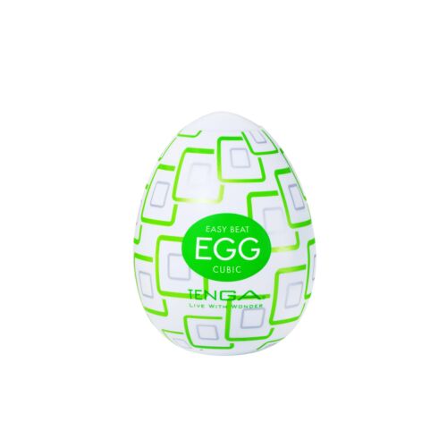 Masturbator Tenga EGG Cubic - Spannende texturen