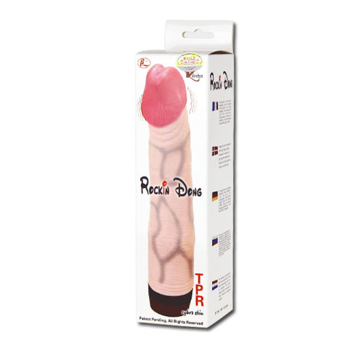 Vibrador BAILE Rockin Dong met realistische details