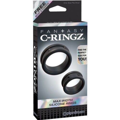Anillos zonder vibratie Fantasy C-Ringz Max Width