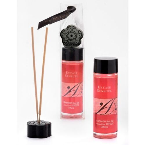 Massageolie Extase Sensual Pirulet met verwarmend effect