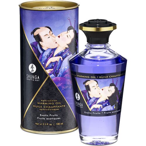 Shunga massageolie warmte-effect 100 ml