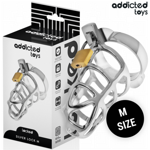 Kooi Penis ADDICTED TOYS LOCKED - Silver Lock