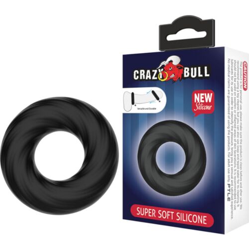 Anillo de Silicona CRAZY BULL - Espiral para Hombres