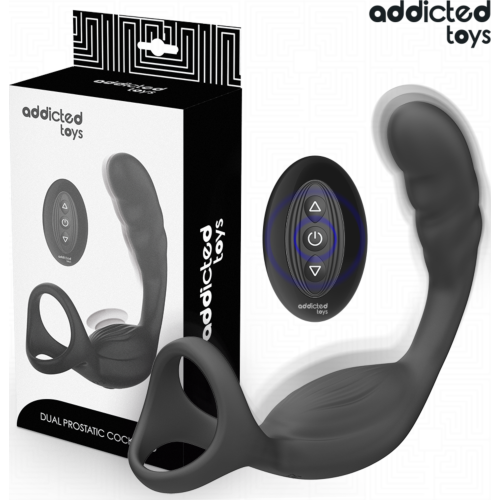 Dubbel Vibrator Ring Addicted Toys Prostaat Stimulatie