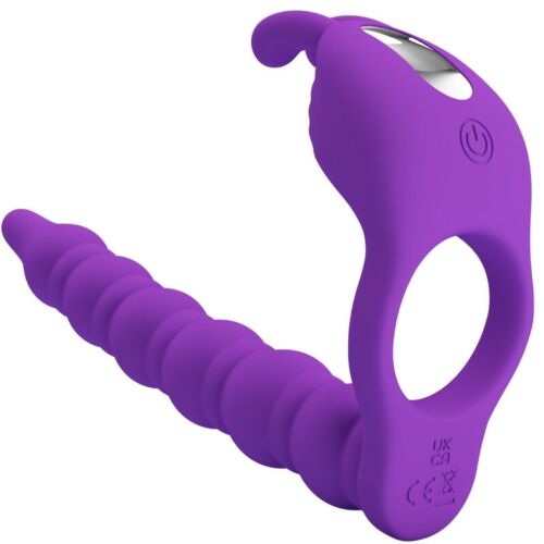 Pretty Love Blackney Penisring met Vibrator Plug