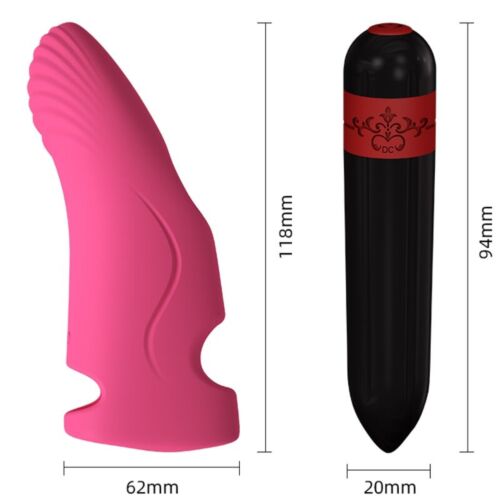 Mini Vibrator ARMONY Aurora met 9 vibratiemodi