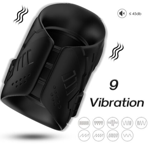 Masturbator en vibrator ARMONY met 9 vibratiemodi