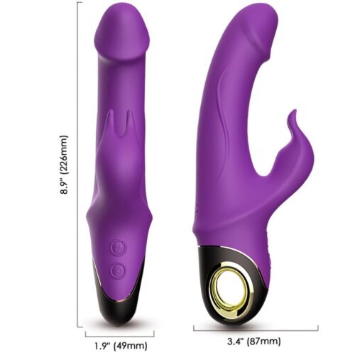 Armony Meteor Dildo Vibrator Rabbit in Paars