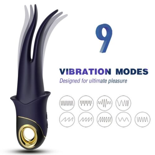 Vibrator ARMONY Shadow met dubbele stimulatie