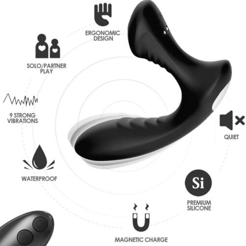 ARMONY Storm Vibrator voor Anale Stimulatie met Afstandsbediening
