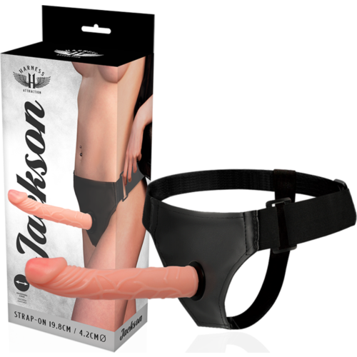 Arnes zonder Vibratie Harness Attraction Jackson 19.8 cm