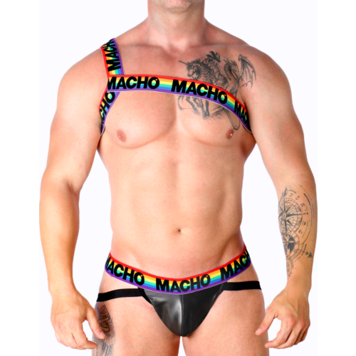 Arneses voor mannen MACHO ARNÉS ROMANO PRIDE S/M