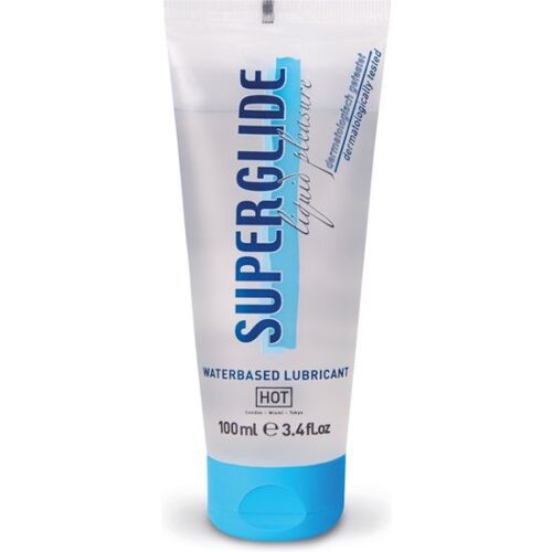 Glijmiddel HOT Superglide Liquid Pleasure 100ml - Langdurige smering