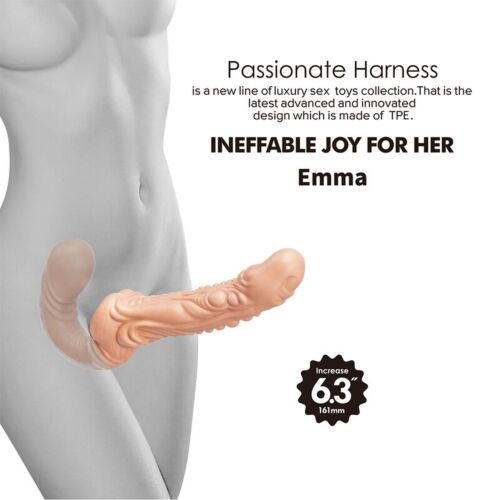 Dubbele penetratie penis BAILE EMMA TEXTURED