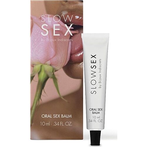 Seks Cosmetica Bijoux Slow Sex Balm 10 ml met kokos smaak