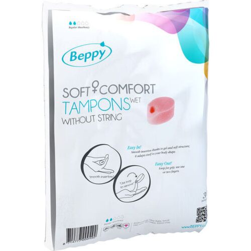 Tampons Beppy Soft Comfort 30 Stuks - Discreet en comfortabel